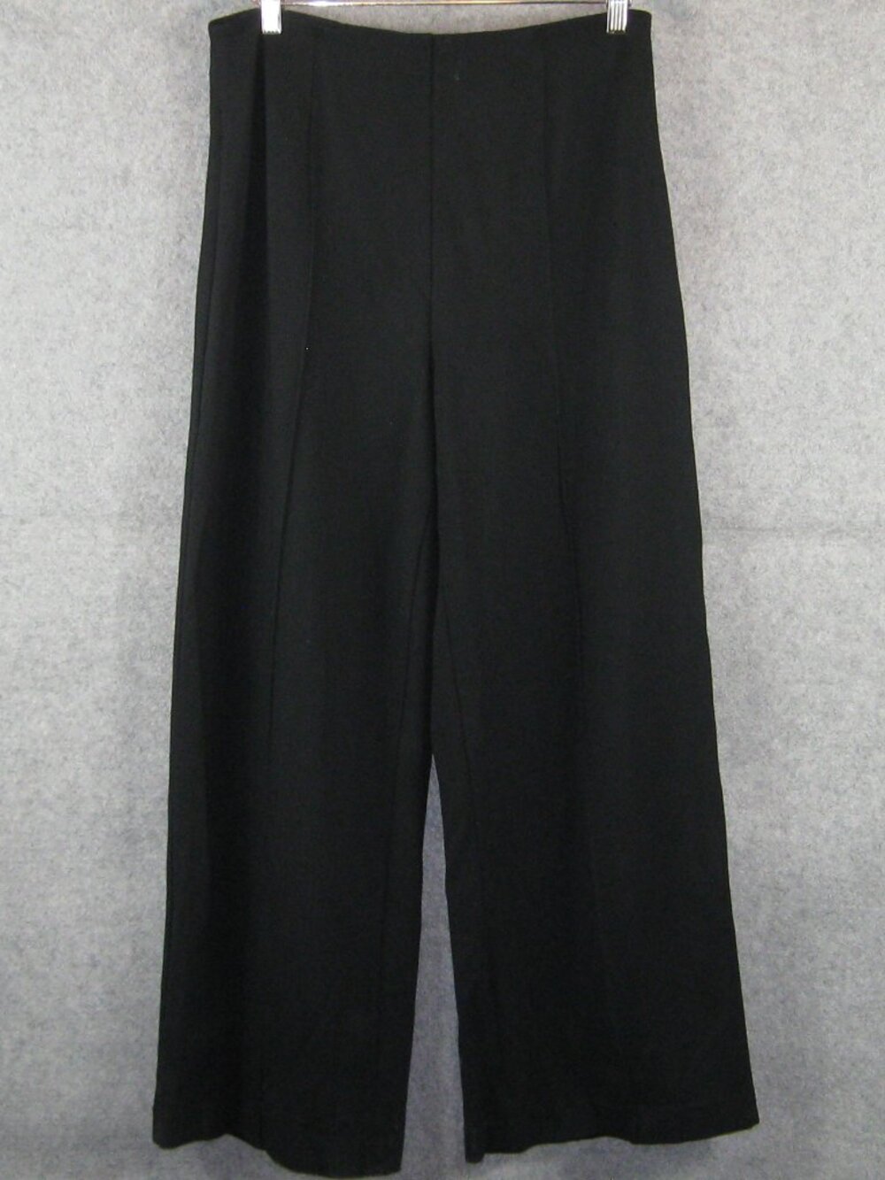 SPANX Perfect Fit Ponte Wide Leg Pants Black L